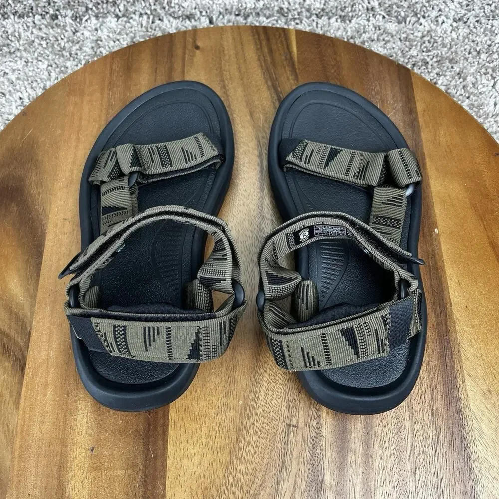 Teva Men's Hurricane XLT2 Strappy Hiking Sandals Size 4 Chara Dark Olive NEW